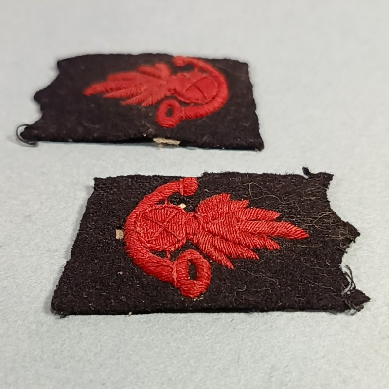 PATTES DE COL VESTE MODELE 1880 POUR UN SOUS-OFFICIER DES DOUANES